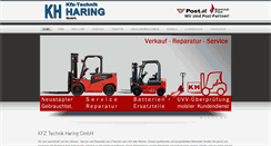 Desktop Screenshot of kfztechnikharing.at